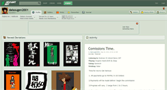 Desktop Screenshot of daisougen2001.deviantart.com