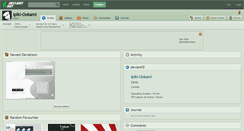 Desktop Screenshot of ipiki-ookami.deviantart.com