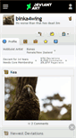 Mobile Screenshot of binka4wing.deviantart.com