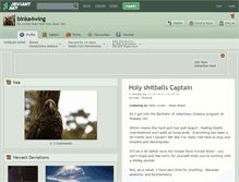 Tablet Screenshot of binka4wing.deviantart.com