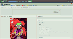 Desktop Screenshot of metasilver.deviantart.com