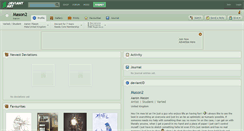 Desktop Screenshot of mason2.deviantart.com