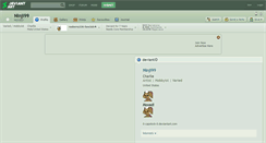 Desktop Screenshot of ninji99.deviantart.com