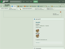 Tablet Screenshot of ninji99.deviantart.com