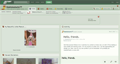 Desktop Screenshot of desireautumn77.deviantart.com