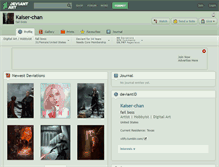 Tablet Screenshot of kaiser-chan.deviantart.com