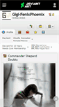 Mobile Screenshot of gigi-fenixphoenix.deviantart.com