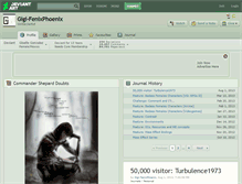 Tablet Screenshot of gigi-fenixphoenix.deviantart.com