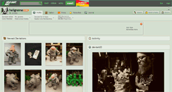 Desktop Screenshot of hellgnome.deviantart.com