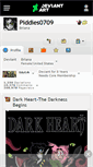 Mobile Screenshot of piddies0709.deviantart.com