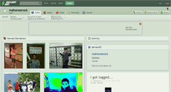 Desktop Screenshot of mahorsesrock.deviantart.com