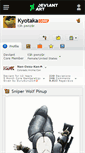 Mobile Screenshot of kyotaka.deviantart.com