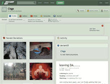 Tablet Screenshot of cisga.deviantart.com