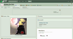 Desktop Screenshot of deisaku-fan-club.deviantart.com