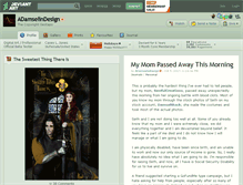 Tablet Screenshot of adamselindesign.deviantart.com