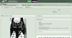 Desktop Screenshot of loeki.deviantart.com