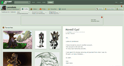 Desktop Screenshot of leondosis.deviantart.com