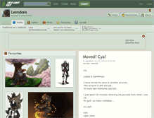 Tablet Screenshot of leondosis.deviantart.com