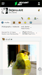 Mobile Screenshot of dejavu-ant.deviantart.com