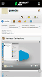 Mobile Screenshot of guantas.deviantart.com