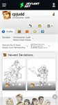 Mobile Screenshot of cpjudd.deviantart.com
