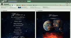Desktop Screenshot of hameed.deviantart.com