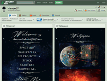 Tablet Screenshot of hameed.deviantart.com