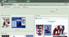 Desktop Screenshot of mephis-takagashi.deviantart.com