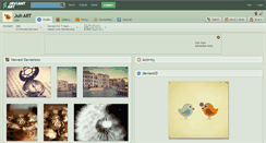 Desktop Screenshot of juli-art.deviantart.com