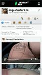 Mobile Screenshot of angelduster214.deviantart.com