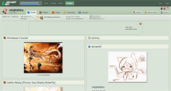 Desktop Screenshot of ninjinshiru.deviantart.com