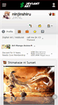 Mobile Screenshot of ninjinshiru.deviantart.com