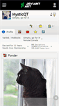Mobile Screenshot of mysticqt.deviantart.com