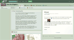 Desktop Screenshot of glou-nox-brigade.deviantart.com