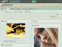 Tablet Screenshot of killerkirsche.deviantart.com