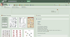 Desktop Screenshot of nrstar.deviantart.com