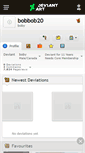 Mobile Screenshot of bobbob20.deviantart.com