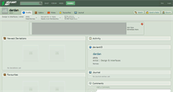 Desktop Screenshot of dardan.deviantart.com