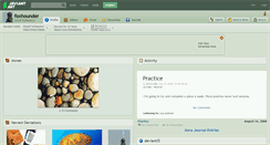 Desktop Screenshot of foxhounder.deviantart.com