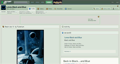 Desktop Screenshot of loves-black-and-blue.deviantart.com
