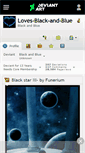 Mobile Screenshot of loves-black-and-blue.deviantart.com