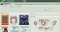 Desktop Screenshot of houndoom101.deviantart.com