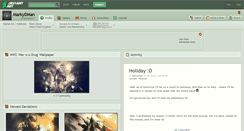 Desktop Screenshot of markydman.deviantart.com