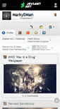 Mobile Screenshot of markydman.deviantart.com