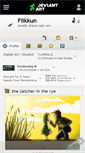 Mobile Screenshot of flikkun.deviantart.com