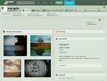 Tablet Screenshot of angrygallo.deviantart.com