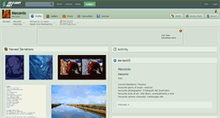 Desktop Screenshot of meconio.deviantart.com