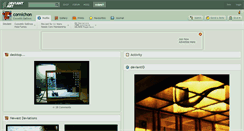 Desktop Screenshot of cornichon.deviantart.com