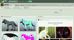 Desktop Screenshot of mtindoll.deviantart.com