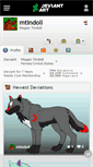Mobile Screenshot of mtindoll.deviantart.com